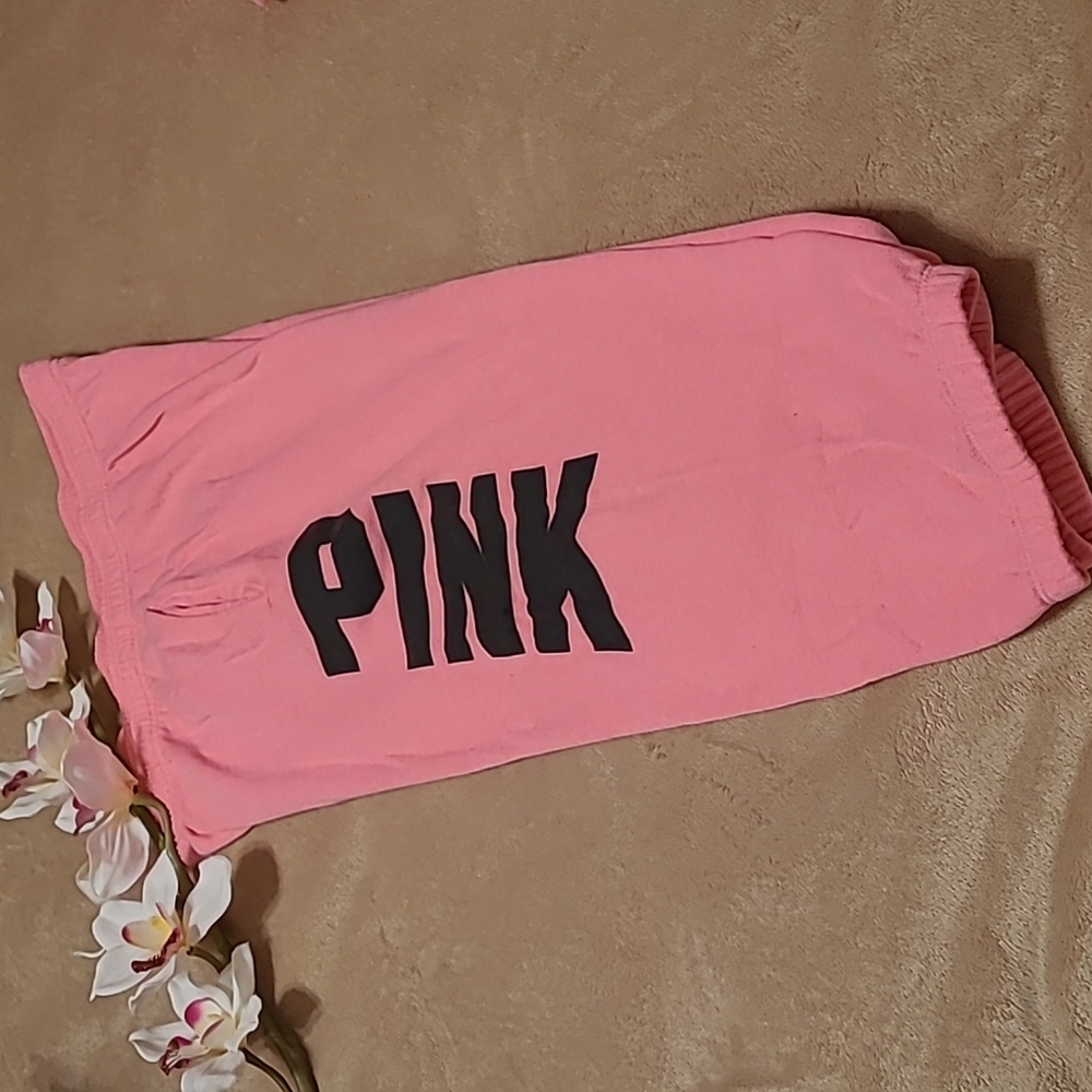 Cropped PINK Victoria's Secret Joggers - Picture 6 of 13
